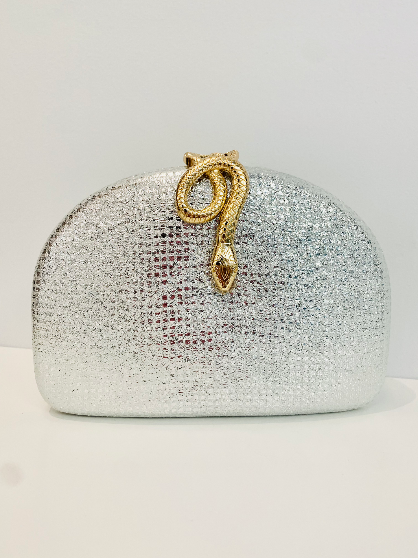 Evening Clutch with a snake clasp-1