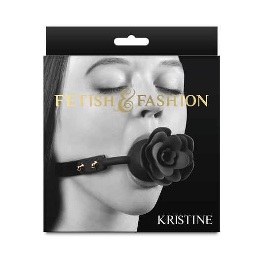 Fetish & Fashion Kristine Rose Gag Black-0